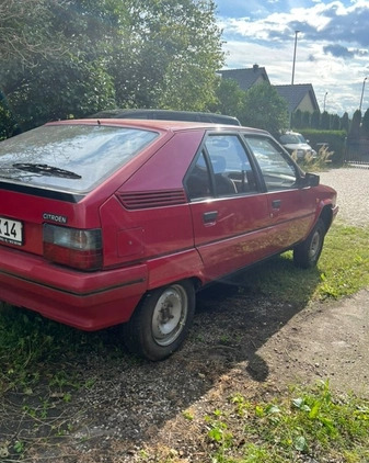 Citroen BX cena 6900 przebieg: 144980, rok produkcji 1991 z Żary małe 172
